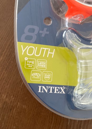 Renkli İntex Yüzücü Gözlüğü ve Şnorkel Seti - Görsel 2