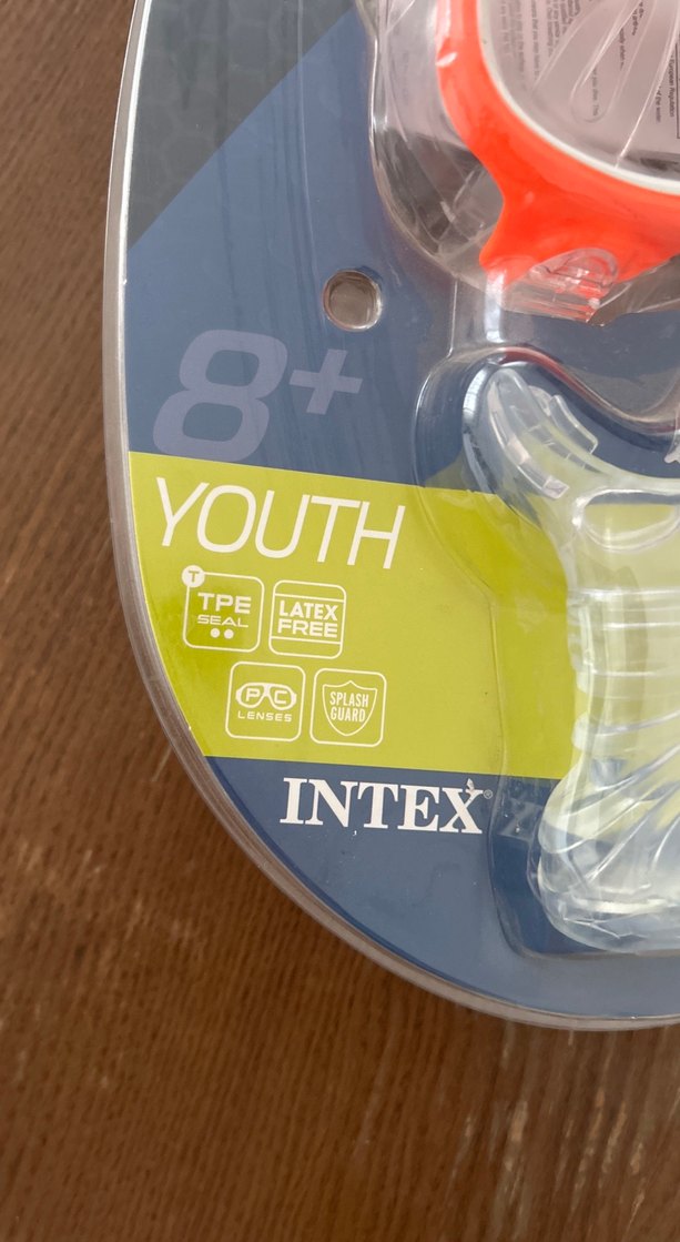 Renkli İntex Yüzücü Gözlüğü ve Şnorkel Seti - Görsel 2