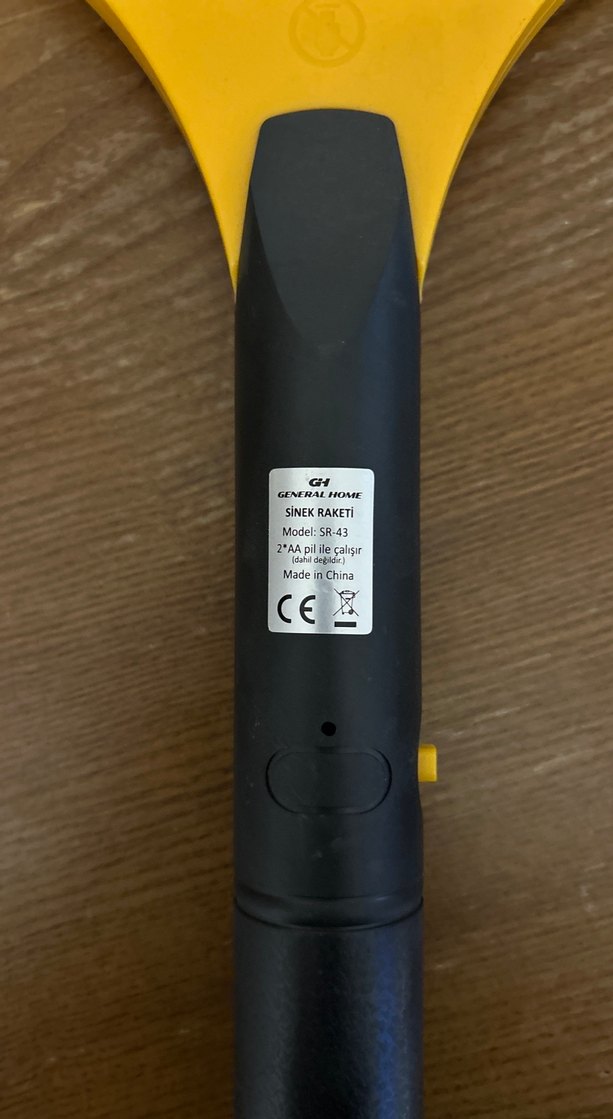 Sarı Renkli Elektrikli Sinek Öldürücü - Görsel 2