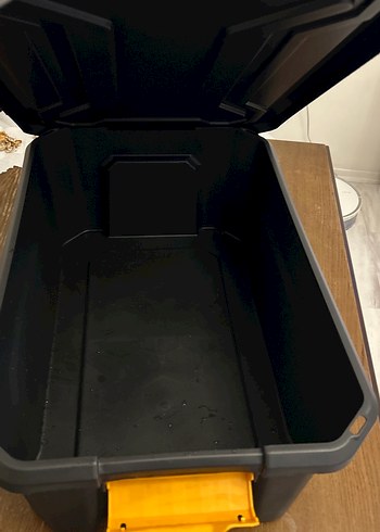 Siyah Sert Kapaklı Saklama Kutusu - Görsel 5