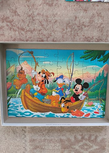 Disney Mickey ve Arkadaşları 3x48 Parça Puzzle - Görsel 4