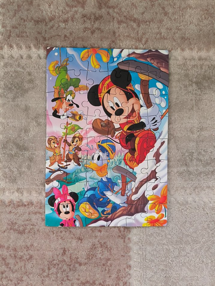 Disney Mickey ve Arkadaşları 3x48 Parça Puzzle - Görsel 2