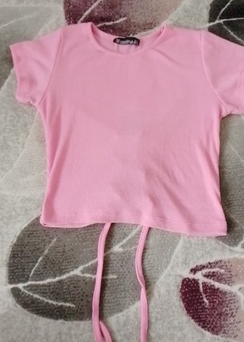 krops Pembe Kısa Kollu - Görsel 2