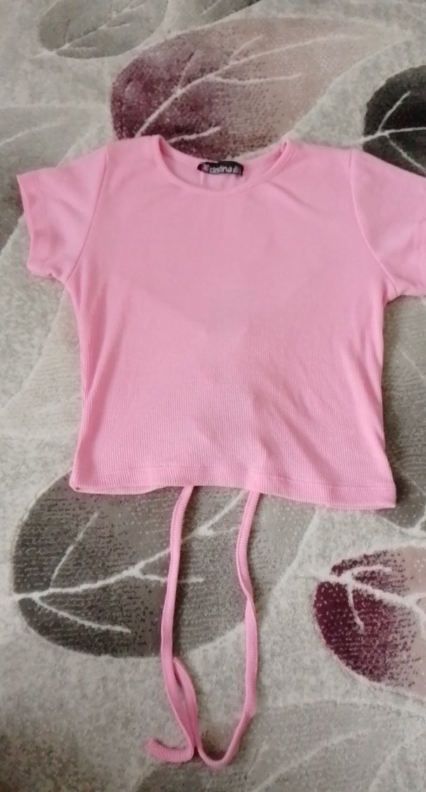 krops Pembe Kısa Kollu - Görsel 2