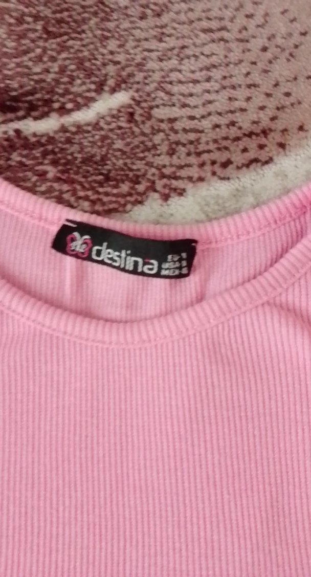 krops Pembe Kısa Kollu - Görsel 3