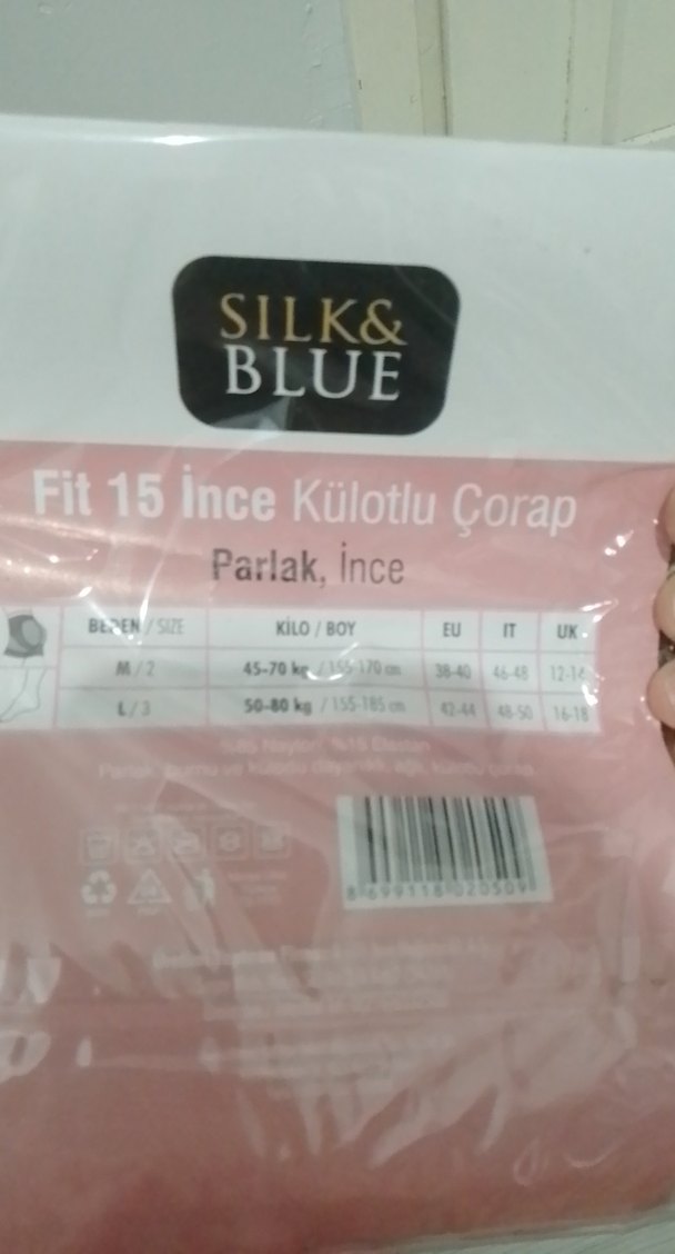 SILK&BLUE Fit 15 İnce Parlak Külotlu Çorap - Görsel 4