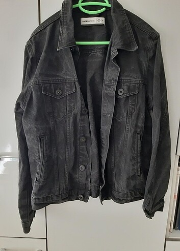 Siyah jean ceket