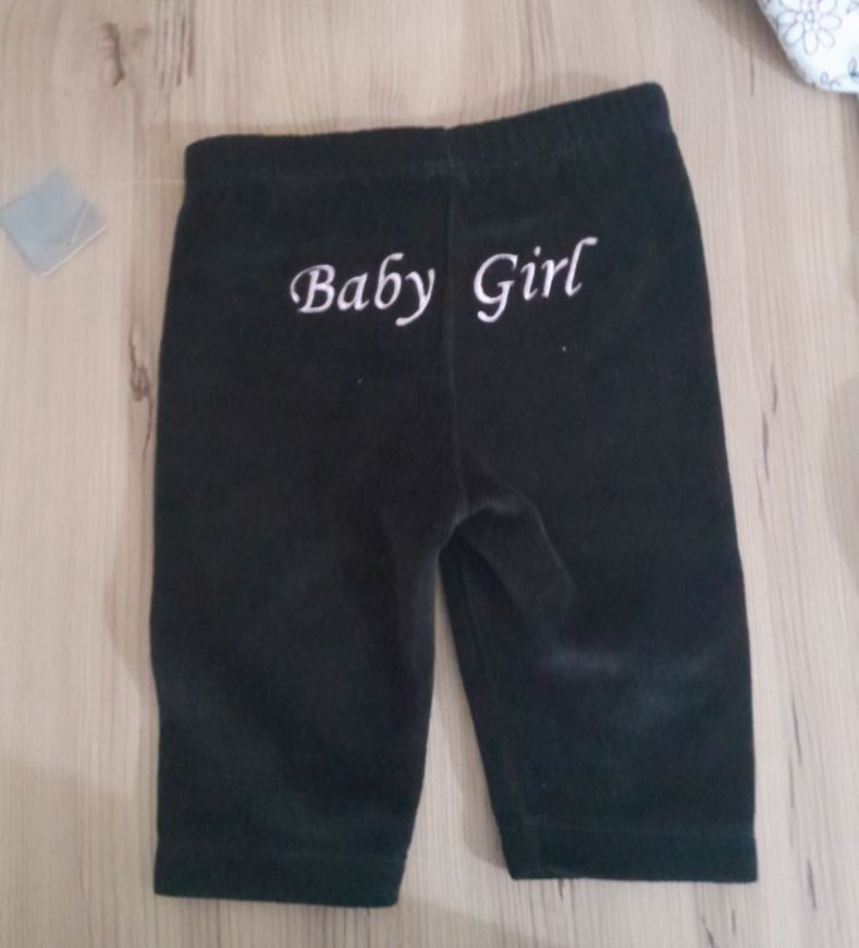 Uzun Kollu Çiçek Desenli Bebek Kız Takımı - Görsel 4