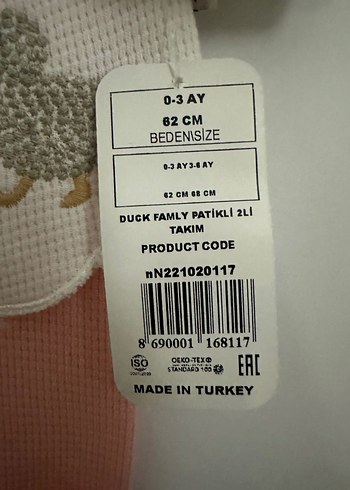 Bebek Kız Beyaz Nakışlı Triko Takım - Görsel 2