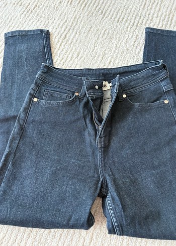 Kadın Lacivert Denim Regular Fit Jean Beymen Club - Görsel 3