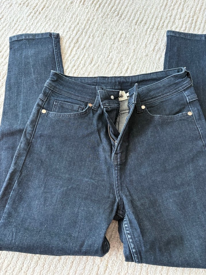 Kadın Lacivert Denim Regular Fit Jean Beymen Club - Görsel 3