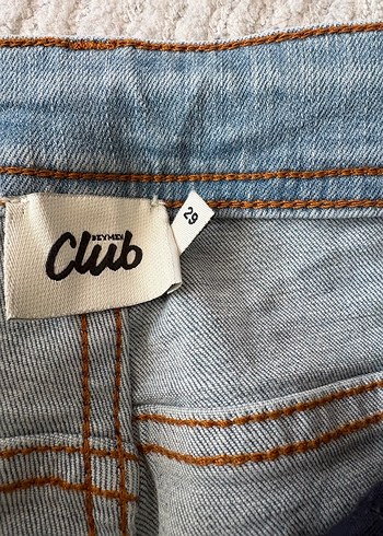 Günlük Mavi Normal Kesim Kadın Kot Pantolon Beymen Club - Görsel 4