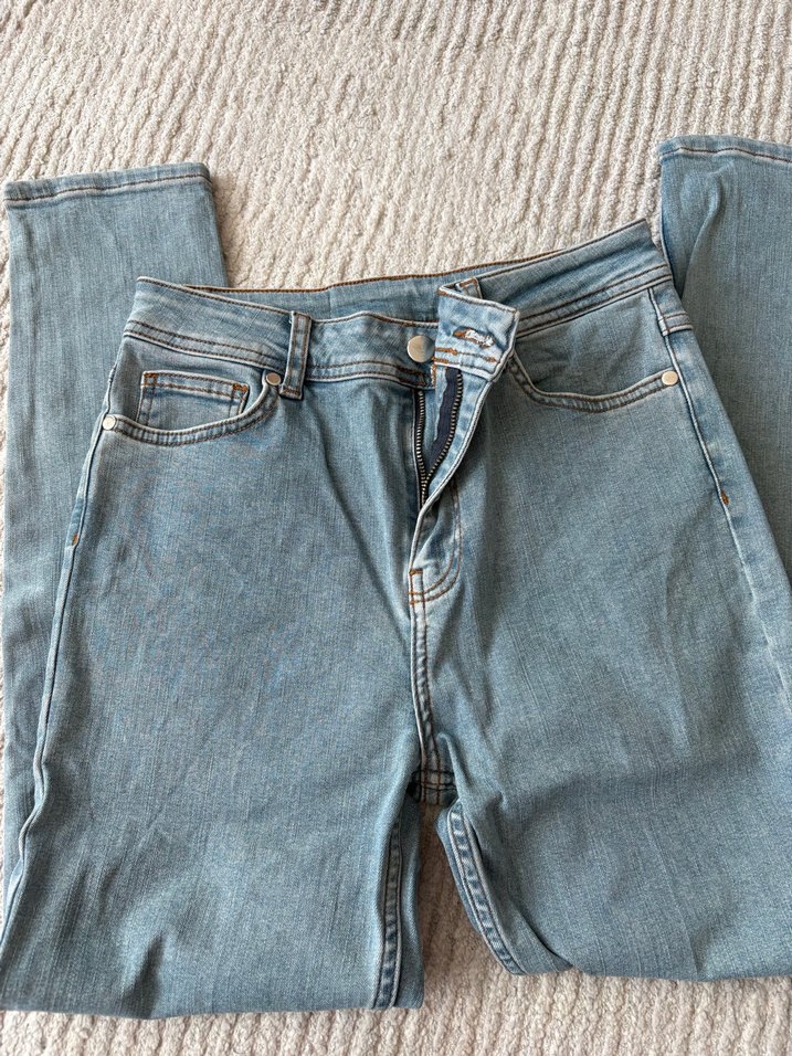 Günlük Mavi Normal Kesim Kadın Kot Pantolon Beymen Club - Görsel 2