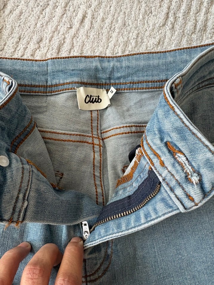 Günlük Mavi Normal Kesim Kadın Kot Pantolon Beymen Club - Görsel 3