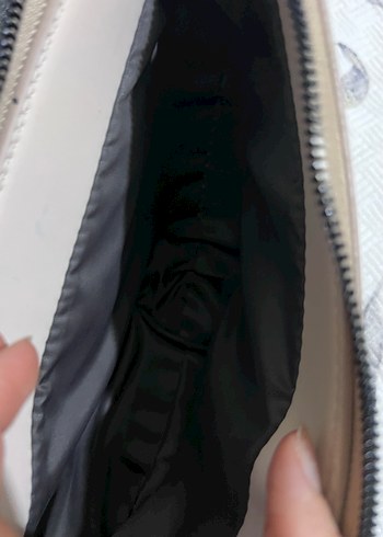 Bej Kemerli Kadın Çanta - Görsel 6