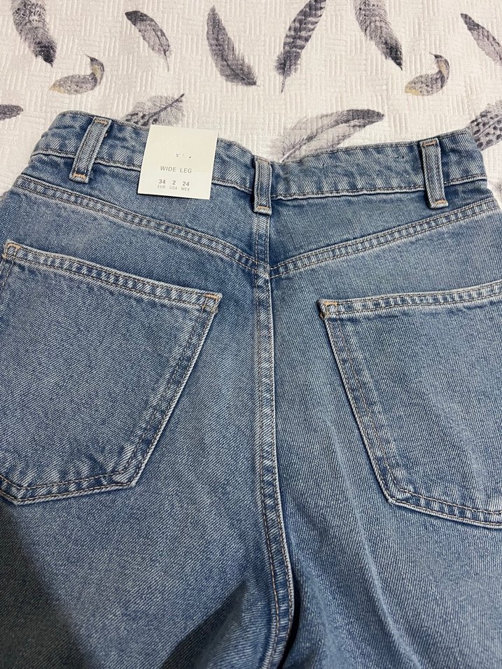 Kadın Mavi 
WIDE LEG JEAN - Görsel 5