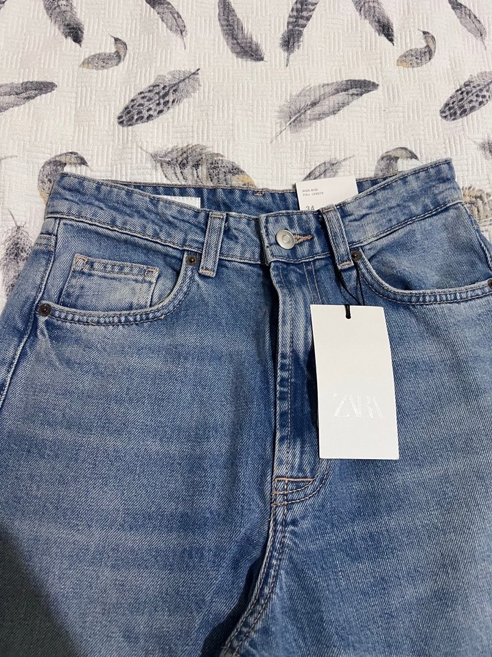 Kadın Mavi 
WIDE LEG JEAN - Görsel 2