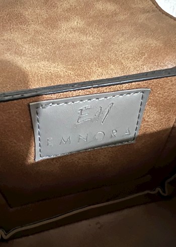 Gri Deri Kadın Çanta - Klasik ve Şık - Görsel 10