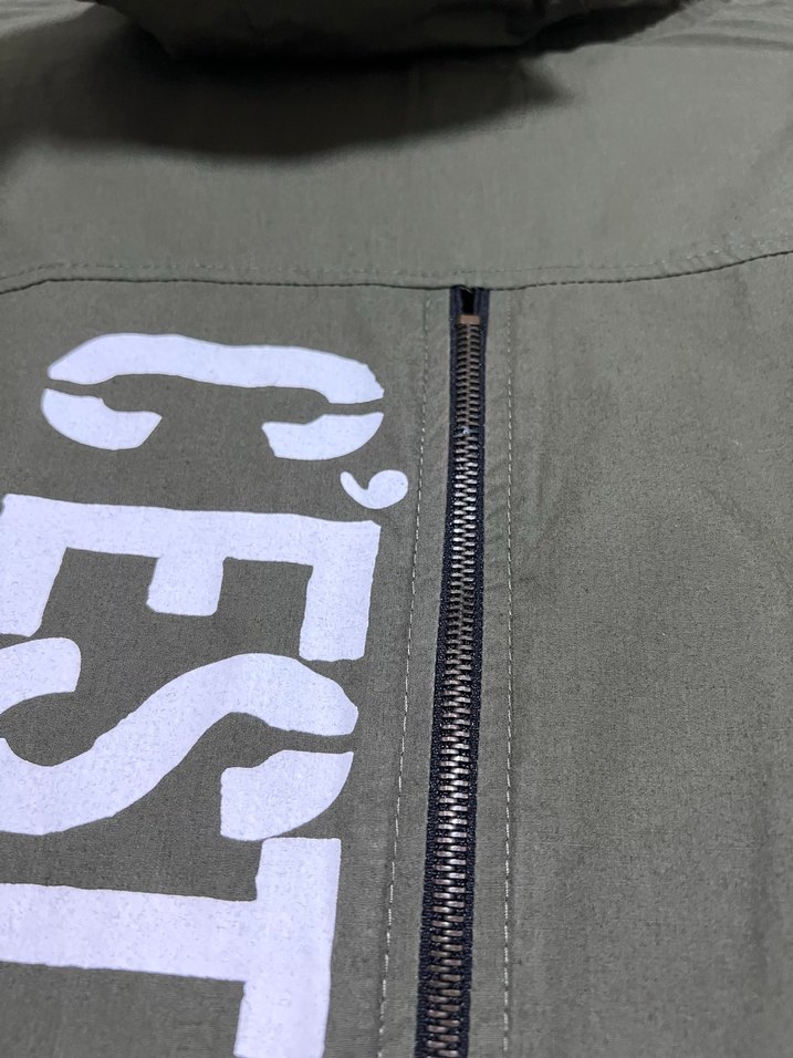 Kadın Haki Uzun Düğmeli Ceket - Görsel 4