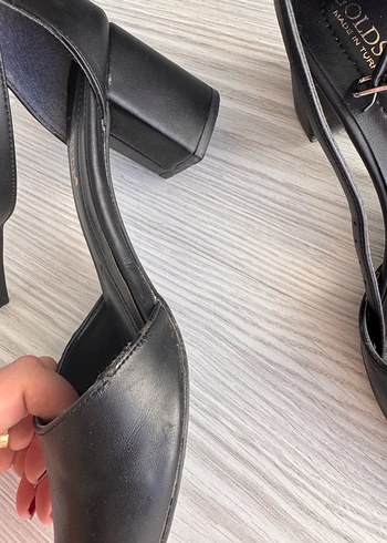 Siyah  Kadın Topuklu Ayakkabı - Görsel 4
