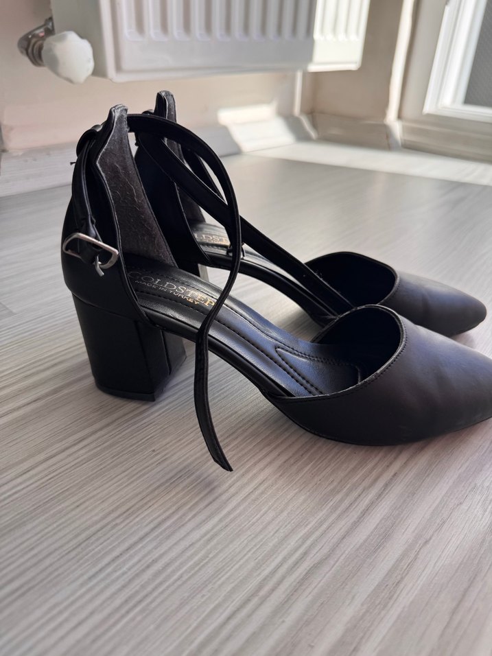 Siyah  Kadın Topuklu Ayakkabı - Görsel 2