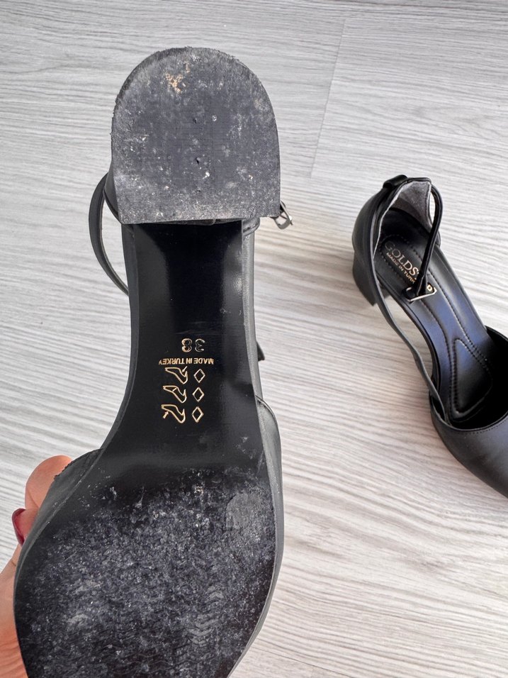 Siyah  Kadın Topuklu Ayakkabı - Görsel 3