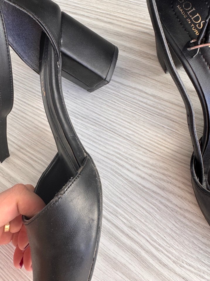 Siyah  Kadın Topuklu Ayakkabı - Görsel 4