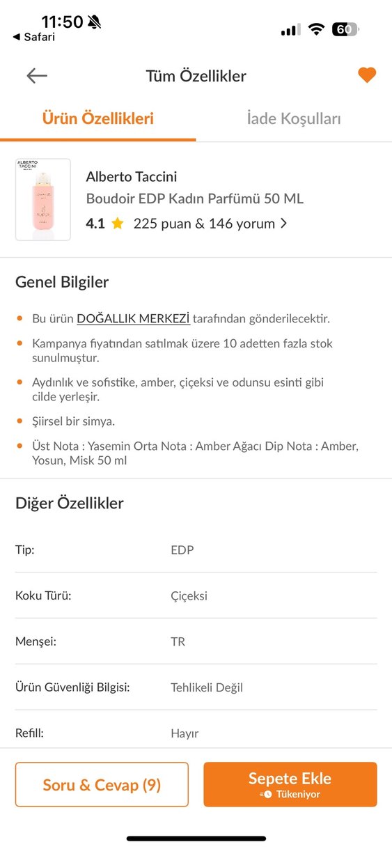 Kadın Parfümü 50 ml - Görsel 3