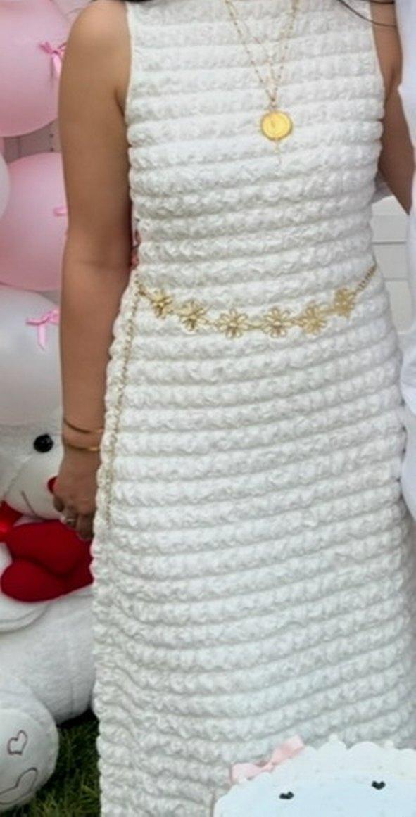 Kadın Beyaz Elbise - Görsel 2