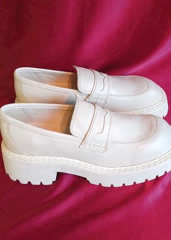 39 Beden MANGO SIFIR Kadın Loafer Ayakkabı 39NO