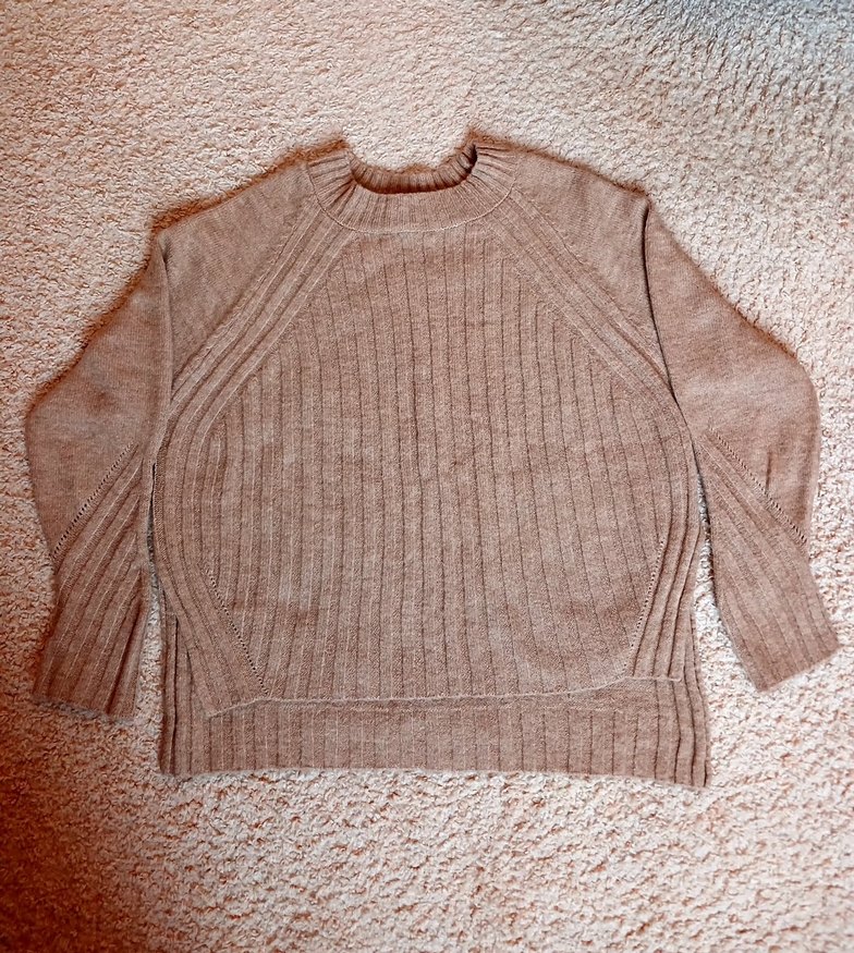 KOTON Bej Kadın Triko Kazak - Görsel 5