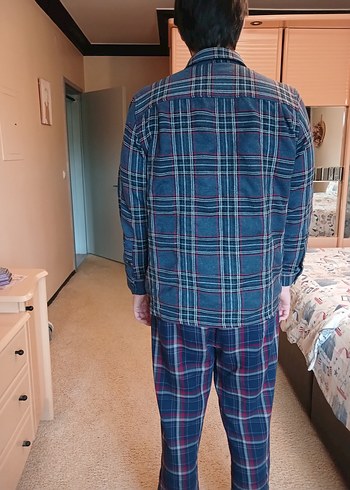 LC WAİKİKİ Gri Kareli Erkek ODUNCU Gömlek MEDİUM - Görsel 3