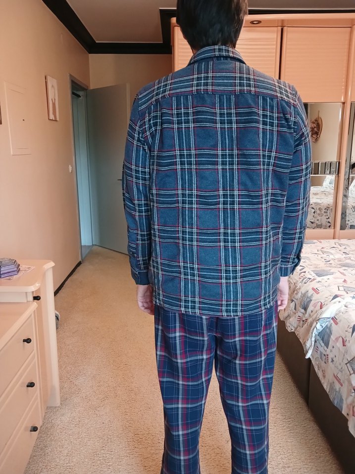 LC WAİKİKİ Gri Kareli Erkek ODUNCU Gömlek MEDİUM - Görsel 3