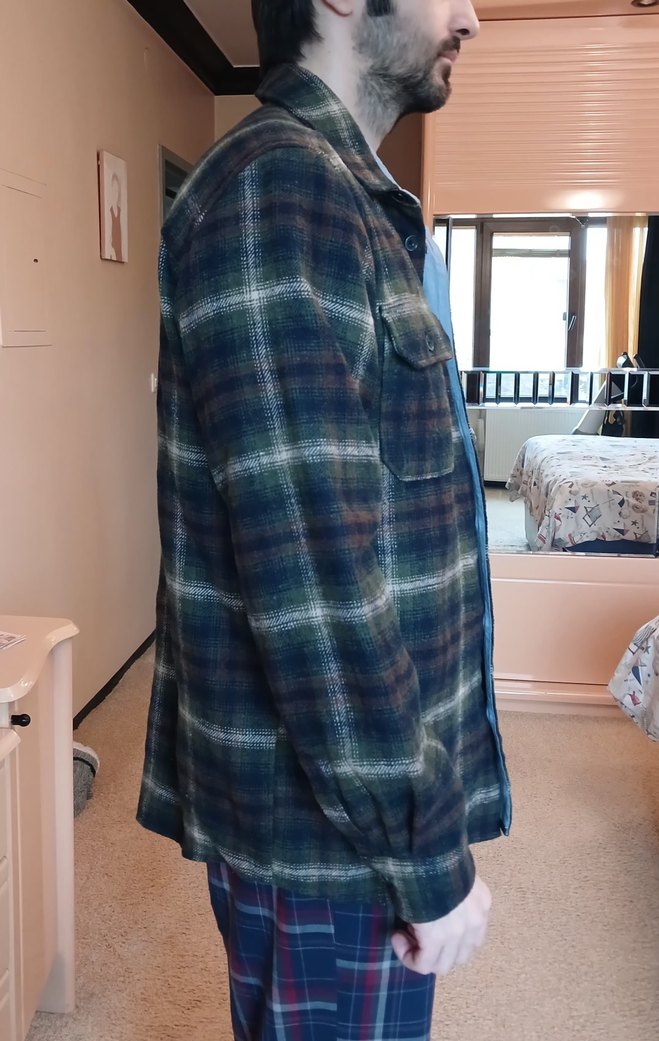 LTB Uzun Kollu Erkek ODUNCU Gömlek XL BEDEN - Görsel 2