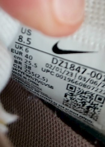 NİKE Bağcıklı Kadın Spor Ayakkabısı 40NO - Görsel 7