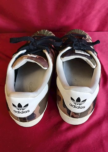 Kadın Kamuflaj Desenli Adidas Sneakers 38NO - Görsel 5