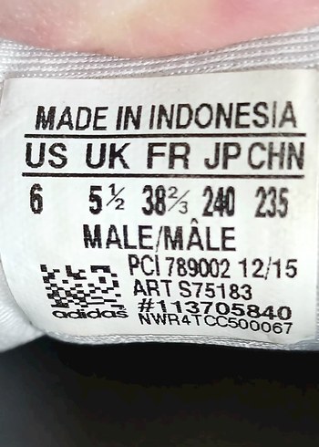 Kadın Kamuflaj Desenli Adidas Sneakers 38NO - Görsel 9