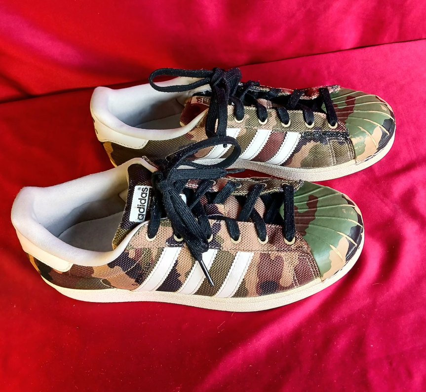 Kadın Kamuflaj Desenli Adidas Sneakers 38NO - Görsel 2