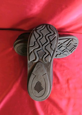 Siyah SÜET ORTOPEDİK Kadın Goth Dolgu Topuk Ayakkabı - Görsel 6