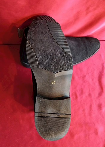 SİYAH SÜET Erkek Botu  40NO - Görsel 5