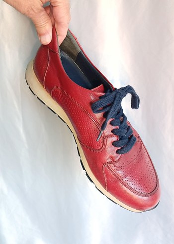 Erkek Kırmızı Spor Ayakkabı 40NO - Görsel 5