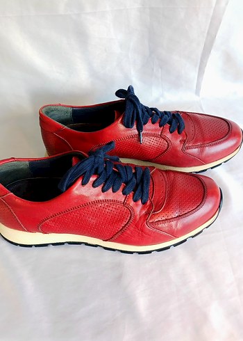 Erkek Kırmızı Spor Ayakkabı 40NO - Görsel 2