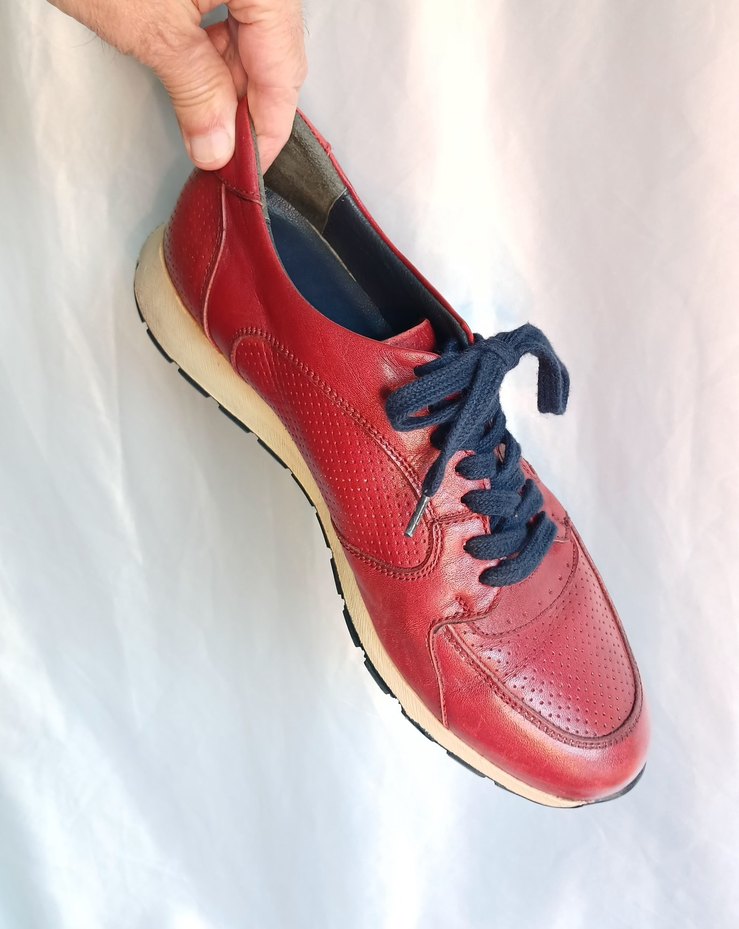 Erkek Kırmızı Spor Ayakkabı 40NO - Görsel 5