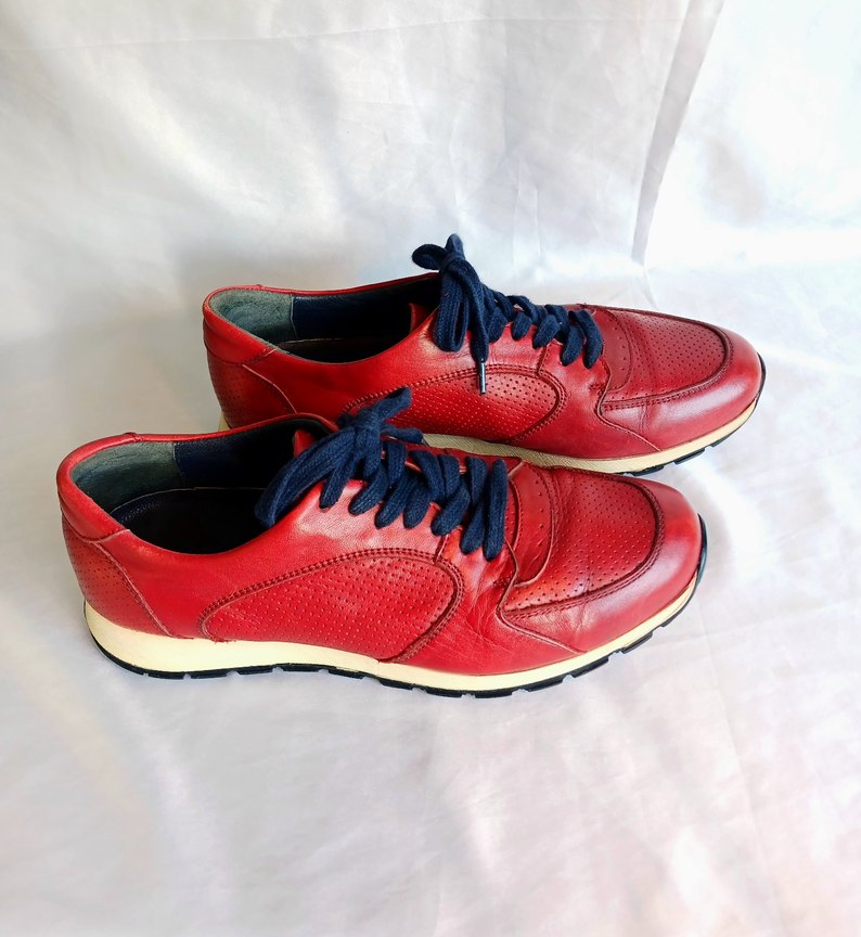 Erkek Kırmızı Spor Ayakkabı 40NO - Görsel 2