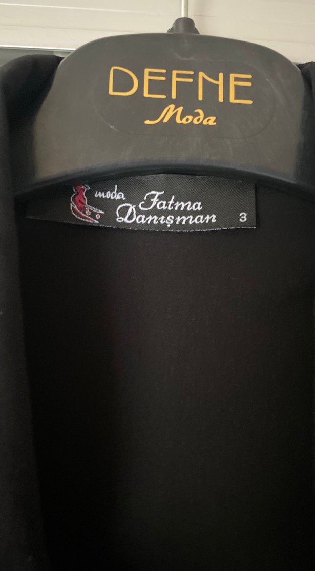 Siyah Düğmeli Kolsuz Denim Ceket - Görsel 2