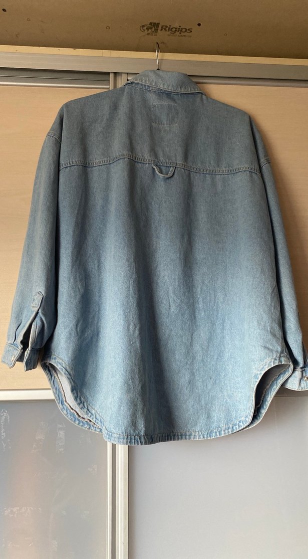 Gömlek kot ceket - Görsel 5