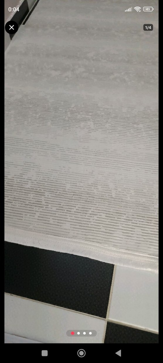 Acil satılık saten bambu halı 4adet vardır.tanesi 750 - Görsel 2