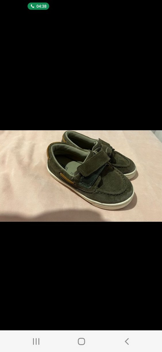 zara Kemer Detaylı Erkek Çocuk Süet Loafer - Görsel 4