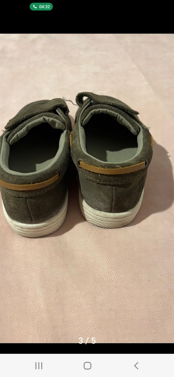 zara Kemer Detaylı Erkek Çocuk Süet Loafer - Görsel 3