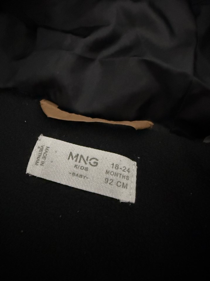 Kahverengi Kapüşonlu Erkek Çocuk Mont - Görsel 2